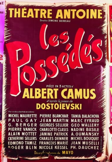 Albert Camus, <i>les Possédés</i>