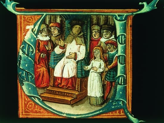 Jeanne d'Arc à son procès