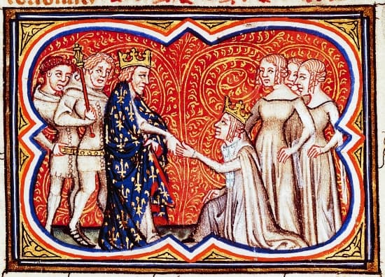 Charles IV et Isabelle de France, reine d'Angleterre