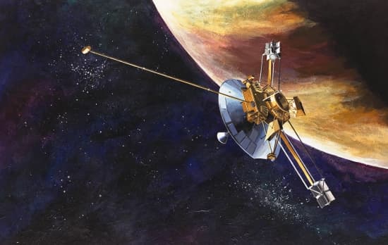 Pioneer 10 à l'approche de Jupiter