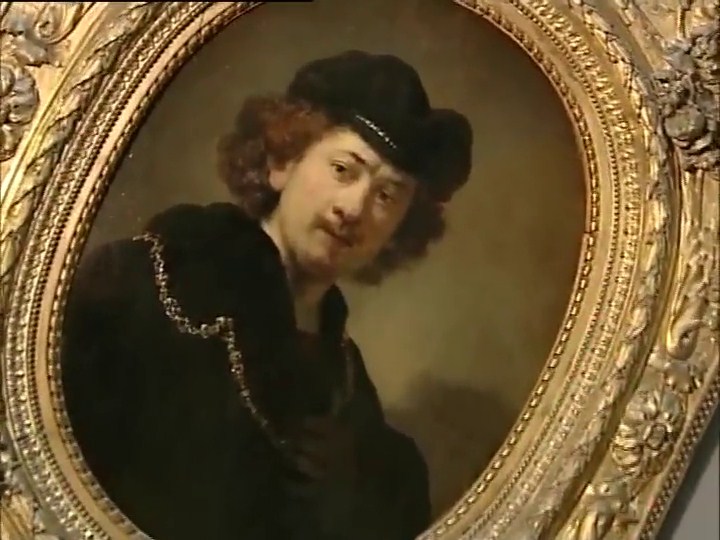 Rembrandt, <i>Portrait de l'Artiste à la toque et à la chaine en or</i>