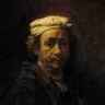 Rembrandt, <I>Portrait de l'artiste au chevalet</I>