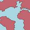 Continents au début du cénozoïque
