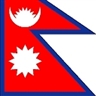 Népal, drapeau