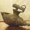Coquillage en bronze