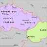 La partition de la Tchécoslovaquie