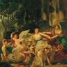 Jean-Baptiste Greuze, l'Innocence entraînée par l'Amour