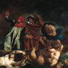 Eugène Delacroix, <I>la Barque de Dante</I>