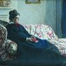 Claude Monet, Méditation. Madame Monet au canapé