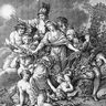 Jean-Jacques Rousseau, frontispice de <I>Julie ou la Nouvelle Héloïse</I>