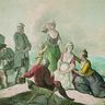 Jean Huber, Voltaire et les paysans