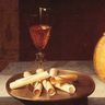 Lubin Baugin, le Dessert de gaufrettes