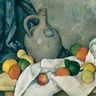 Paul Cézanne, Rideau, cruchon et compotier