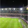 Vue panoramique d'un match de football Vue panoramique d'un match de football