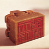 Cachet en jade