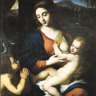 Pierre Mignard, la Vierge et l'Enfant et le petit saint Jean
