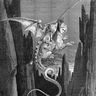 Gustave Doré, <I>Dante sur une chimère</I>
