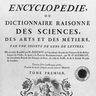 Page de titre de l'<I>Encyclopédie</I>