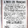 Affiche « À tous les Français »