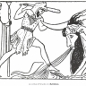 Le combat d'Héraclès et d'Achéloos.
