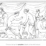 Dionysos lavé par les nymphes.