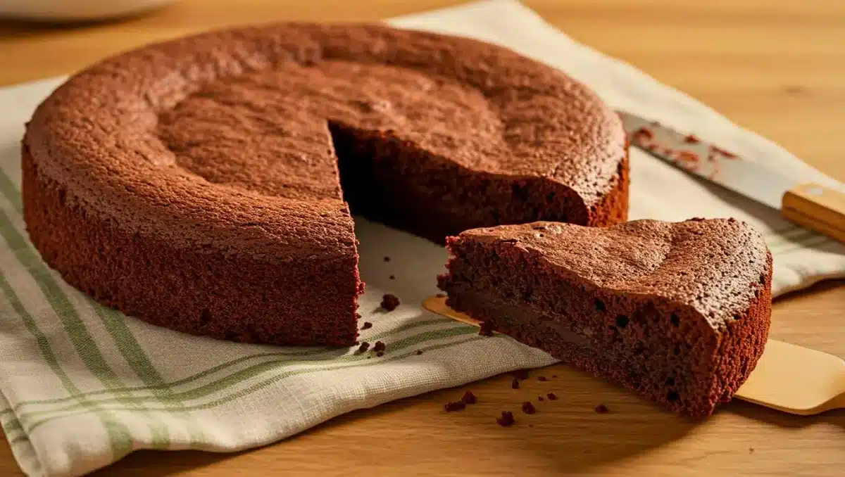Ce délice au chocolat associe une texture légère et moelleuse à une intensité cacaotée irrésistible. Facile à préparer, c’est le gâteau parfait pour les amateurs de douceur maison et les pauses gourmandes.