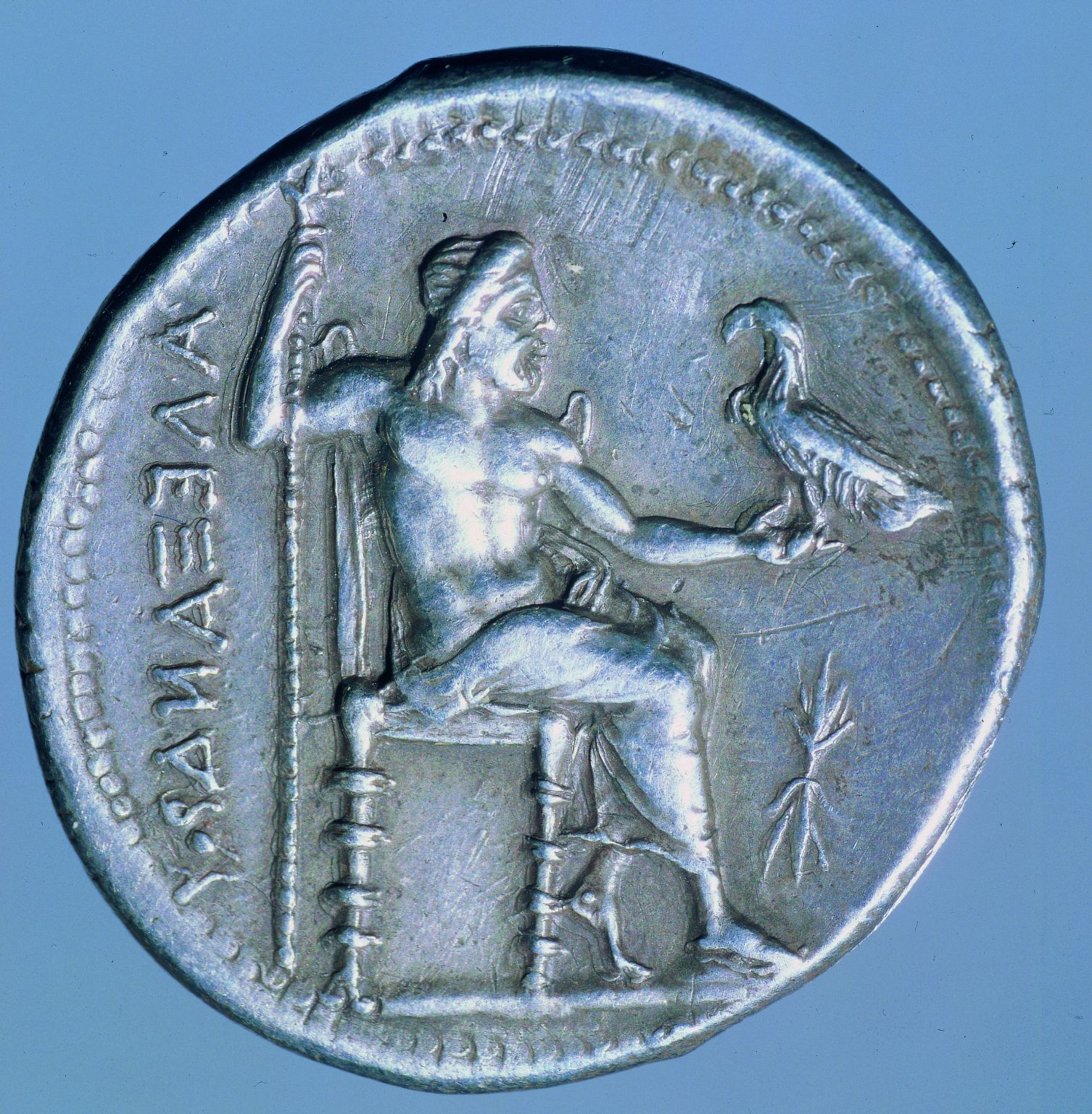 Zeus, dieu suprême des Grecs (monnaie)