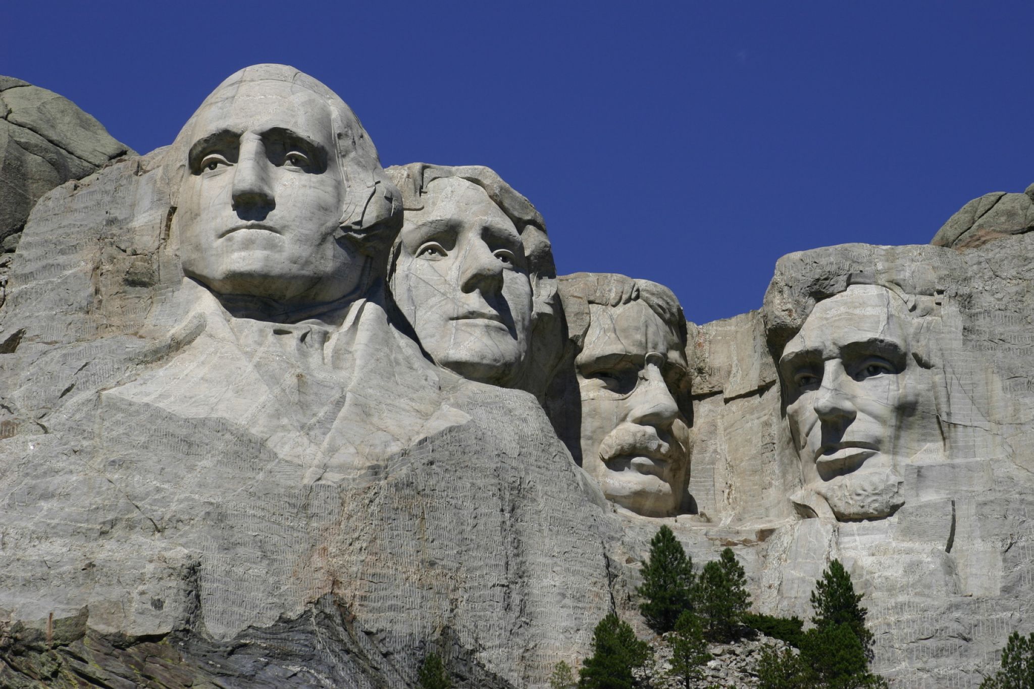 le mémorial du mont Rushmore (Dakota du Sud, États-Unis)