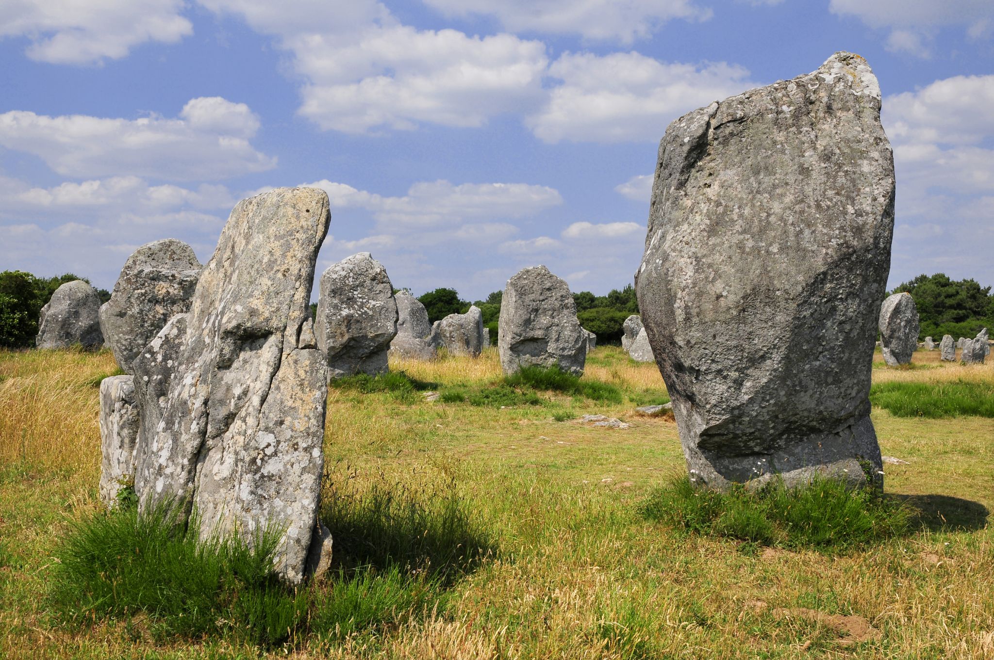 alignements de menhirs (Carnac, Bretagne)