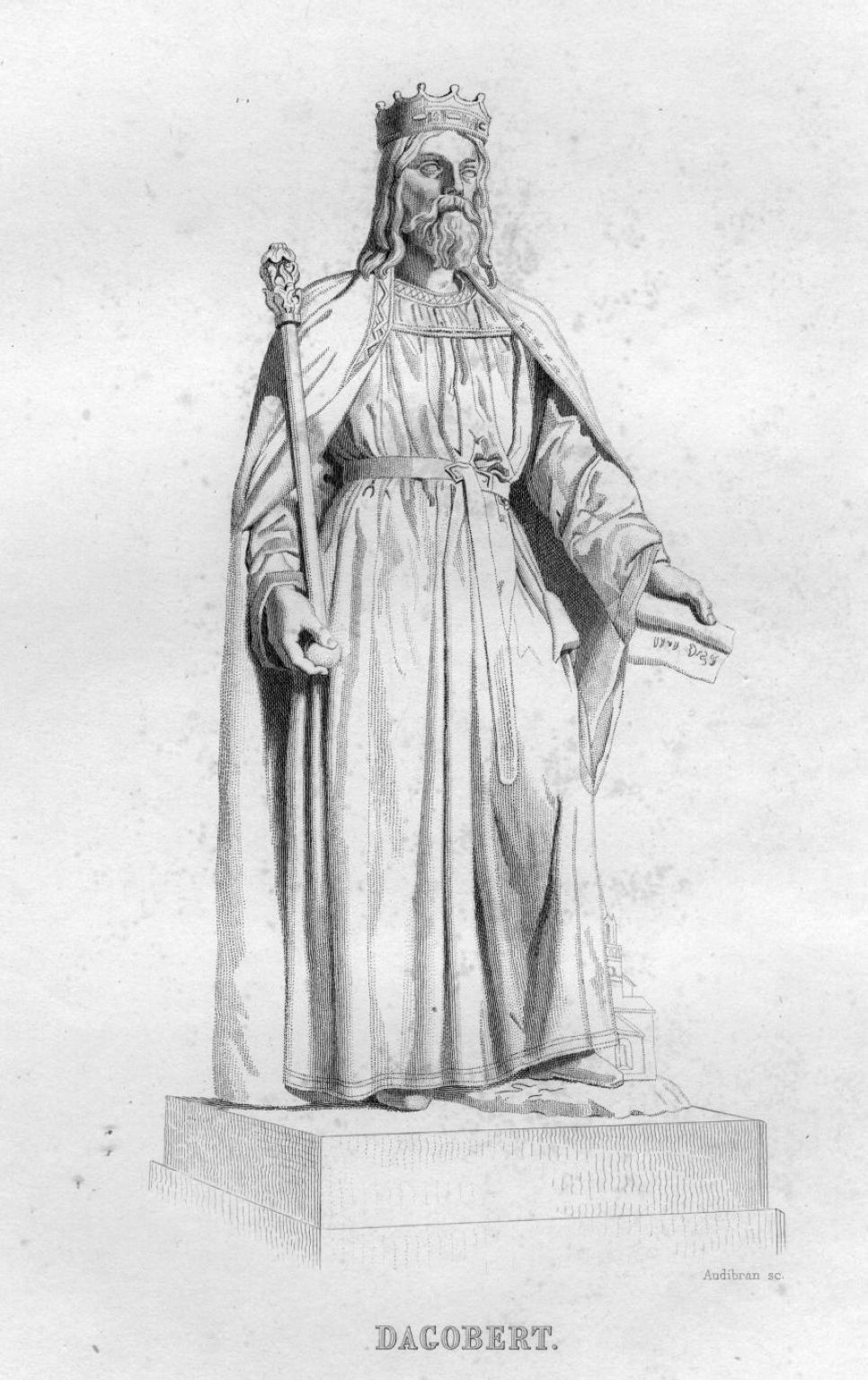 Dagobert Ier (début du VIe siècle-vers 638), roi des Francs (629-638)