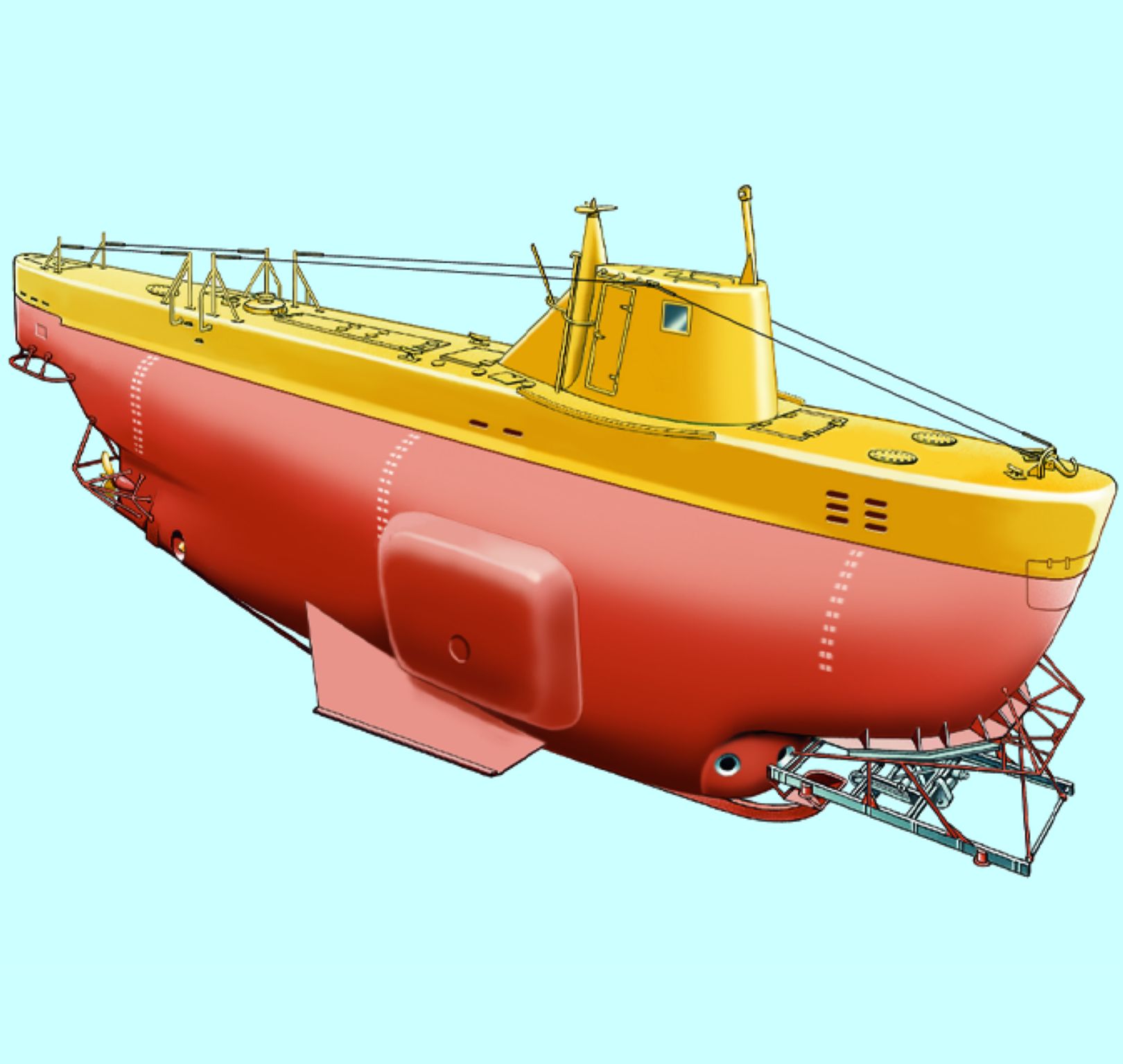 un bathyscaphe