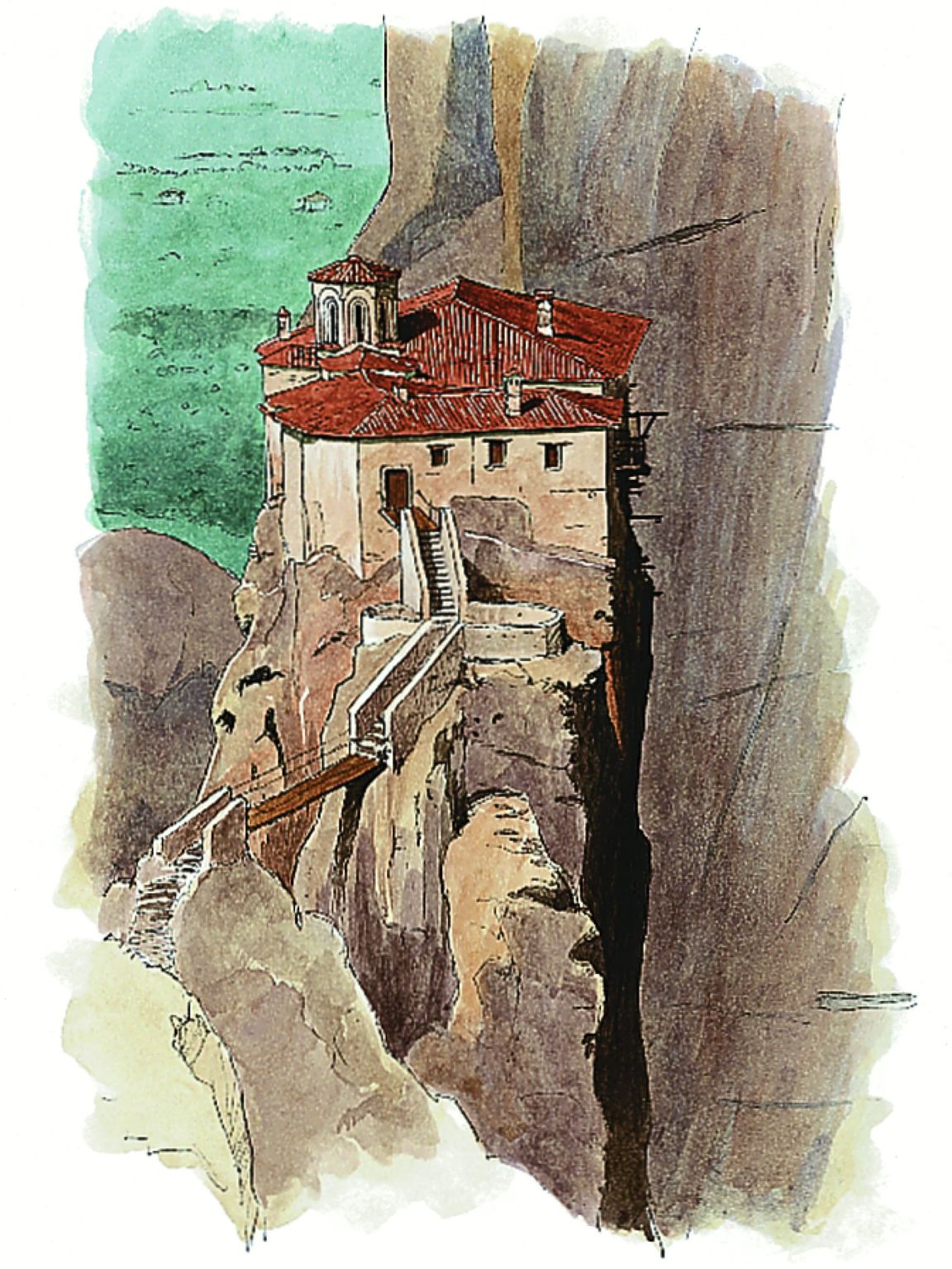 un monastère (Grèce)