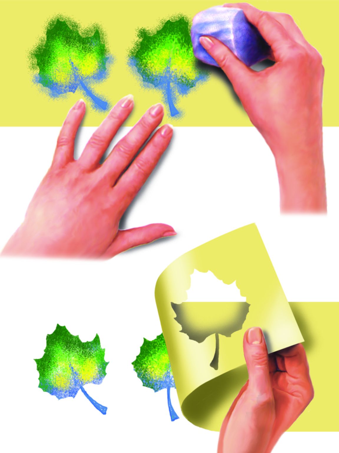 la technique du pochoir