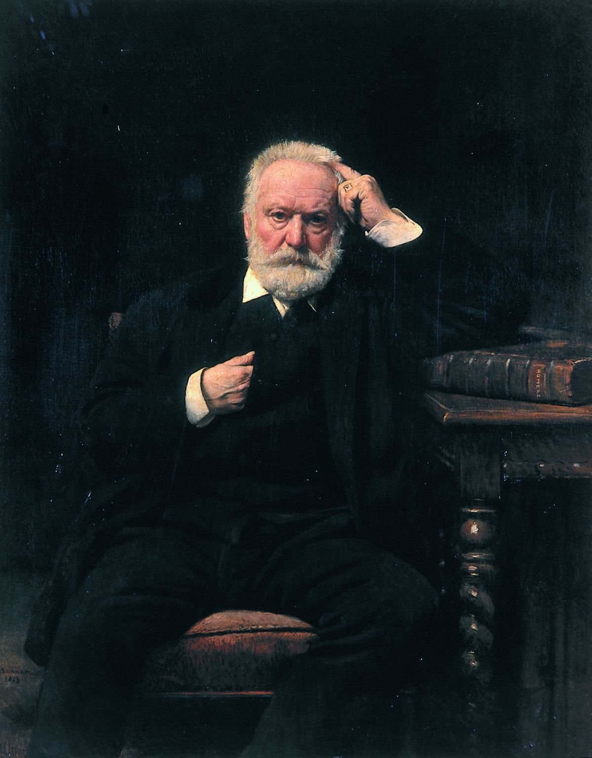 portrait de Victor Hugo par Léon Bonnat en 1879