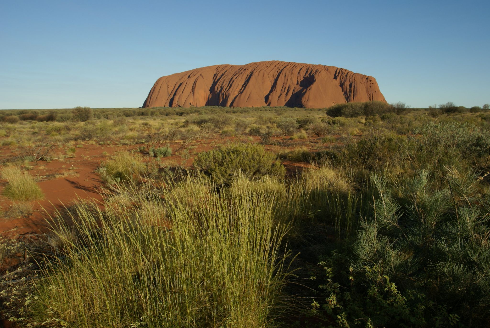 Uluru, montagne sacrée des Aborigènes, Australie