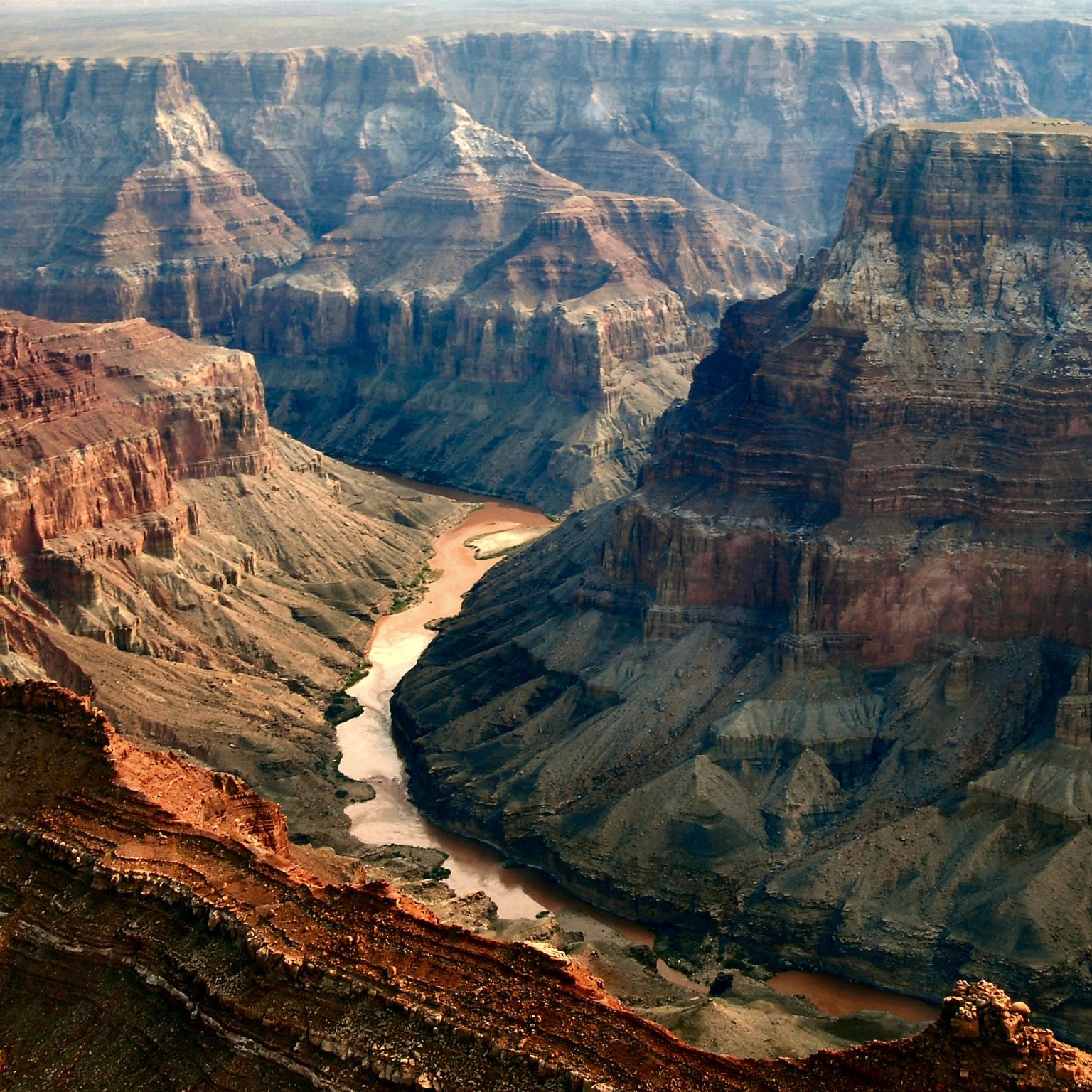 le Grand Canyon et la rivière Colorado (Arizona, États-Unis)