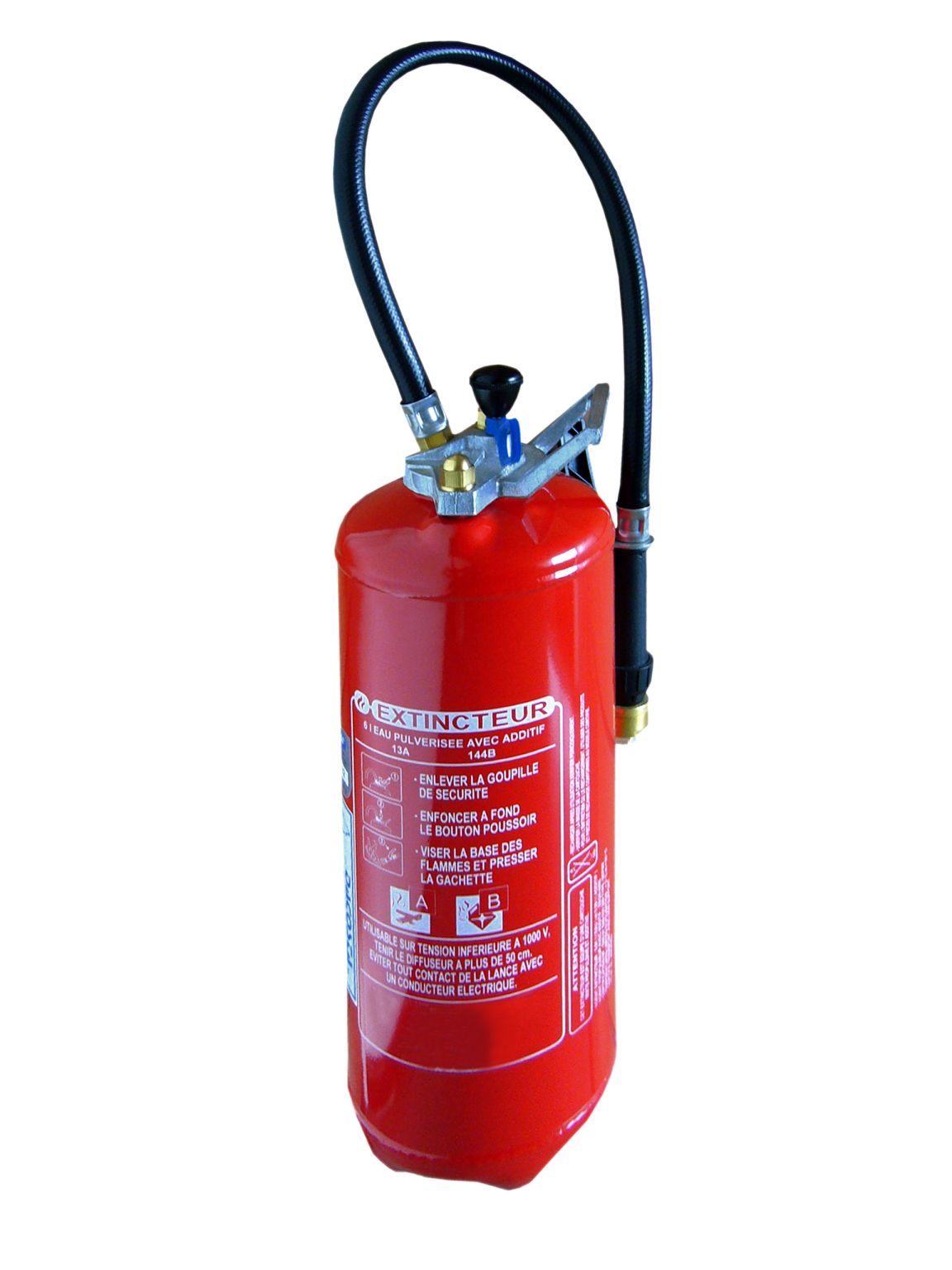un extincteur