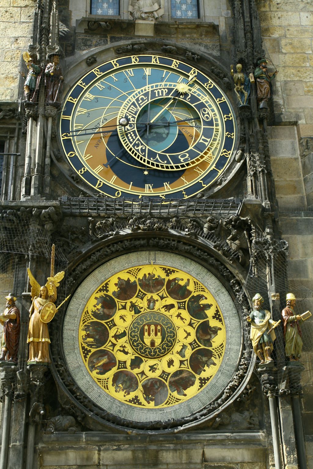 une horloge astronomique (Prague, République tchèque)