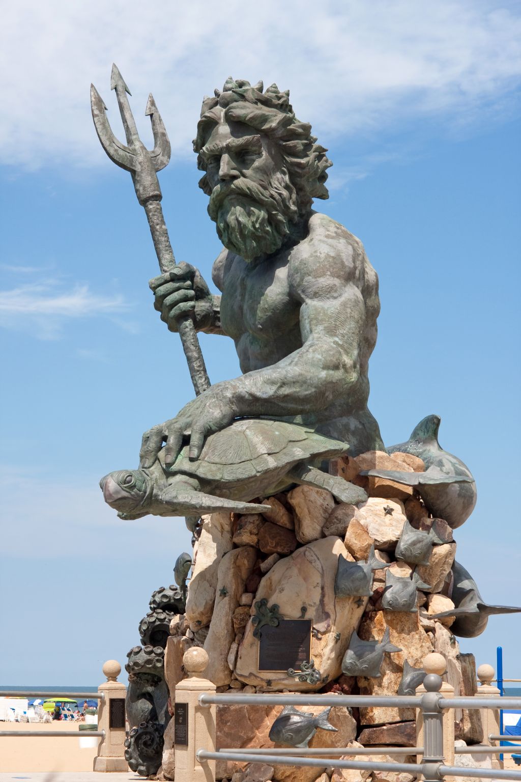 Neptune et son trident