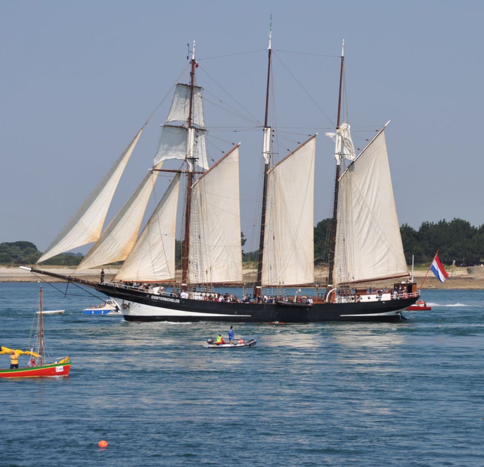 une frégate lors d’une sortie en mer