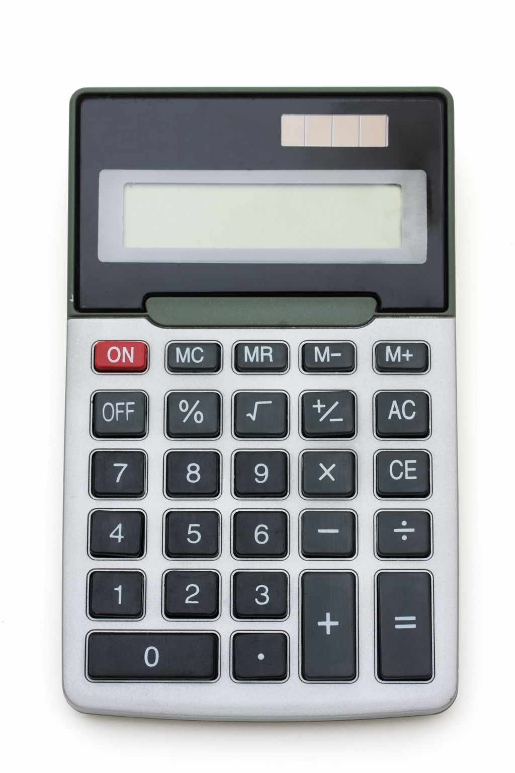 une calculatrice solaire