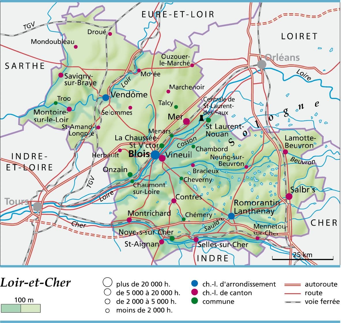 loir et cher réion