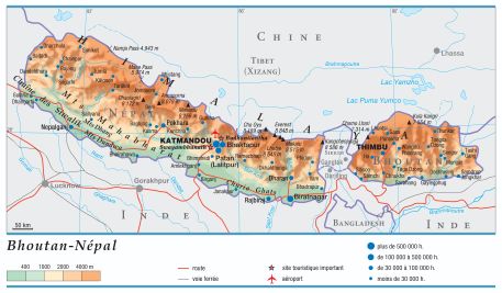 Bhoutan - Népal