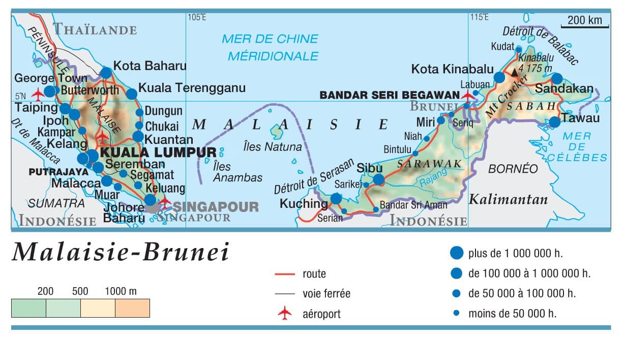 Malaisie - Brunei