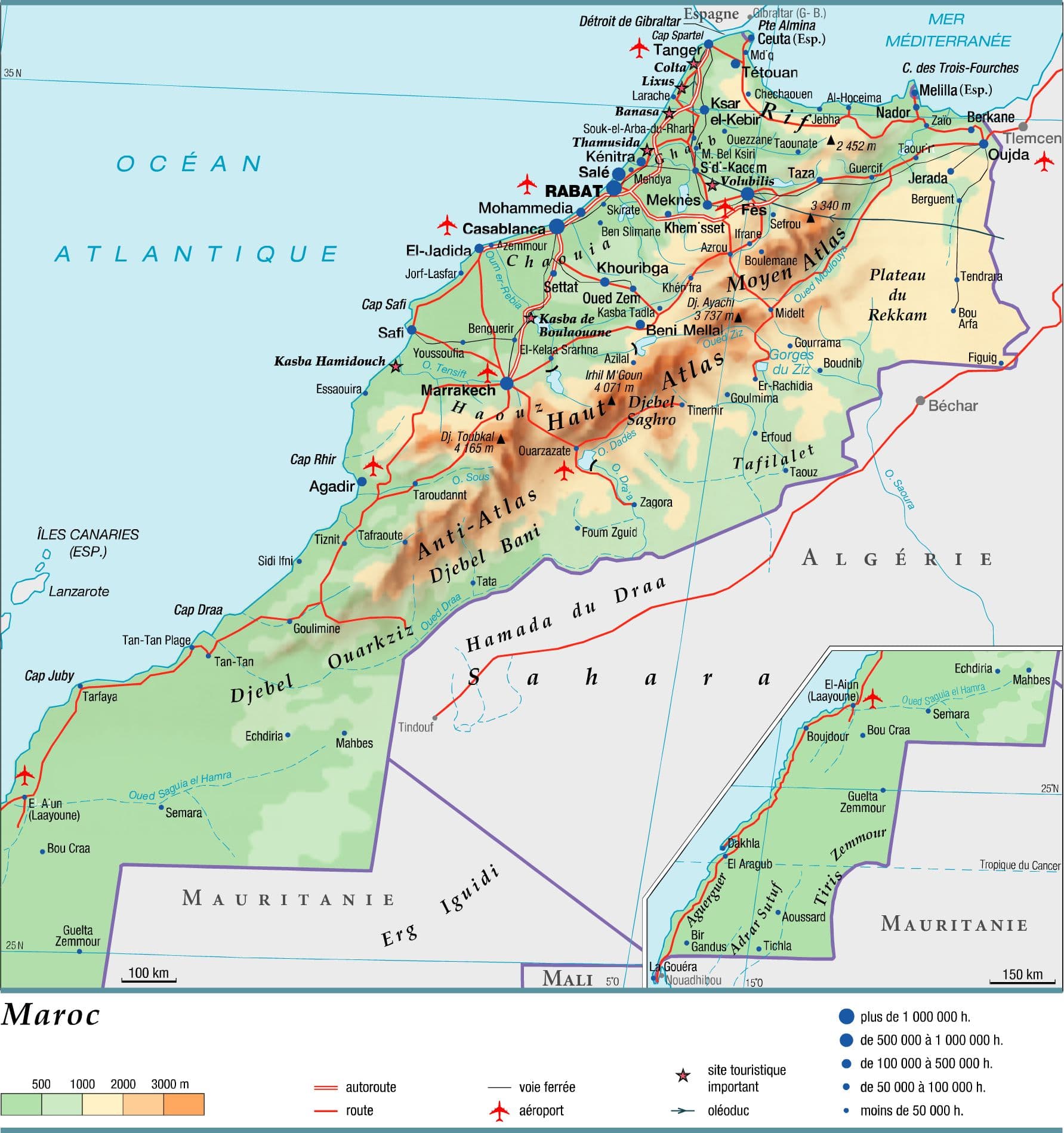 Carte Du Maroc Info Voyage Carte Plan Carte Du Maroc Info Voyage Carte Plan