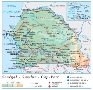 Sénégal - Gambie - Cap-Vert
