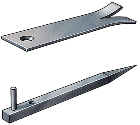 Pattes de scellement