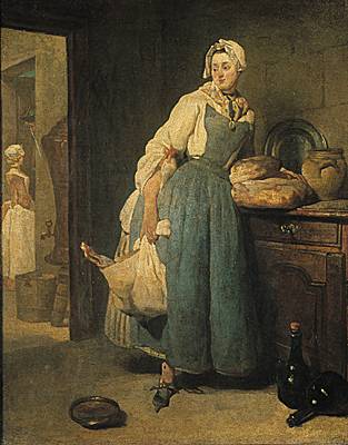 Jean Siméon Chardin, la Pourvoyeuse