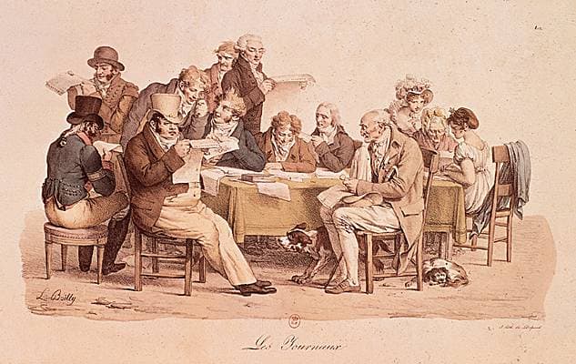 Louis Léopold Boilly, <i>les Journaux</i>