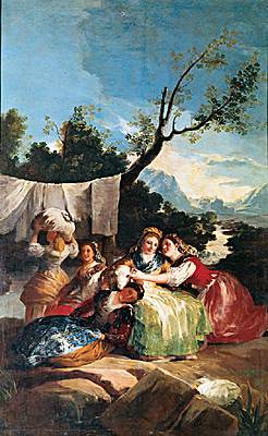 Francisco de Goya, les Lavandières